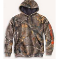 Men's Midweight Camo Sleeve Logo Hooded Sweatshirt